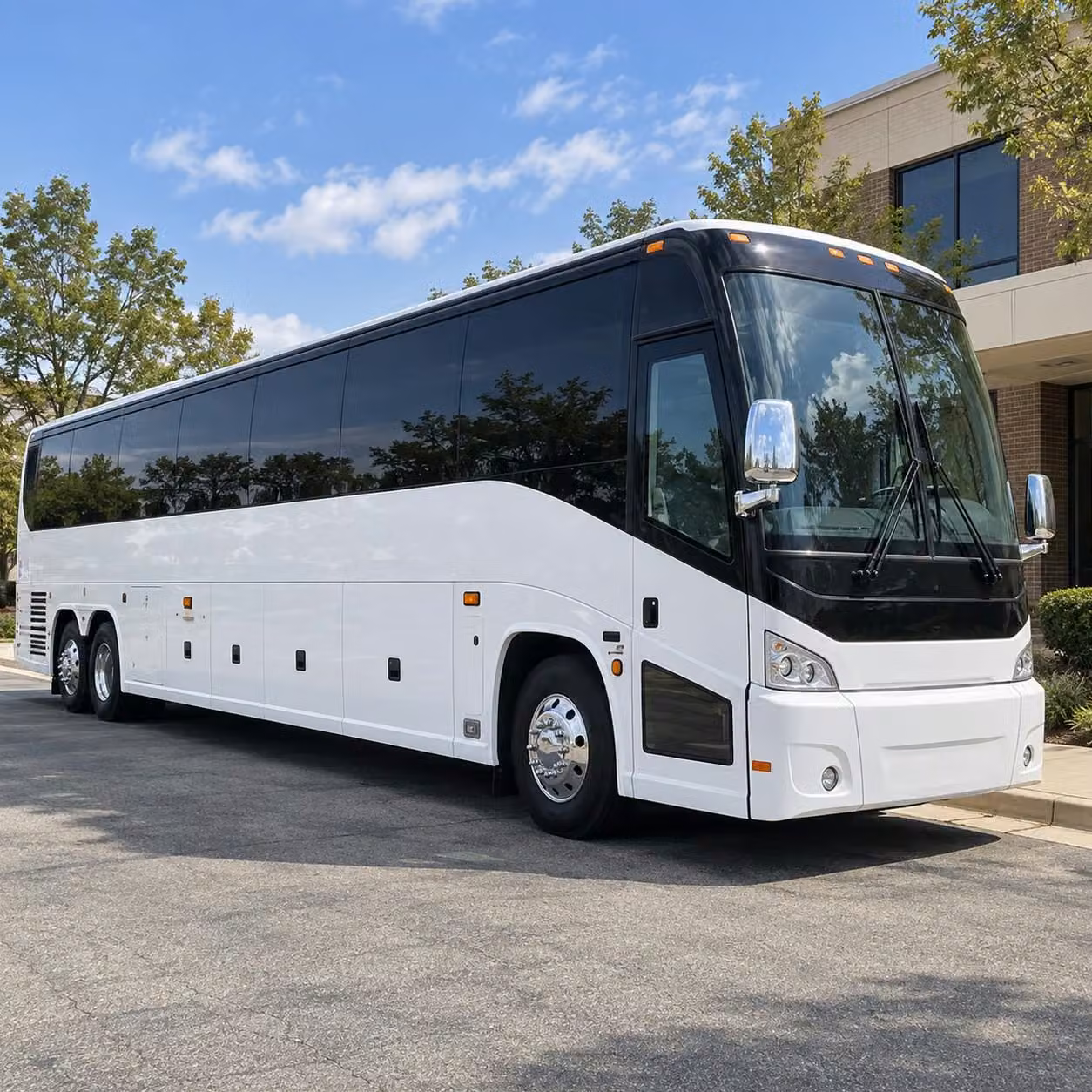 charter bus rentals for university and college campus tours near sumter