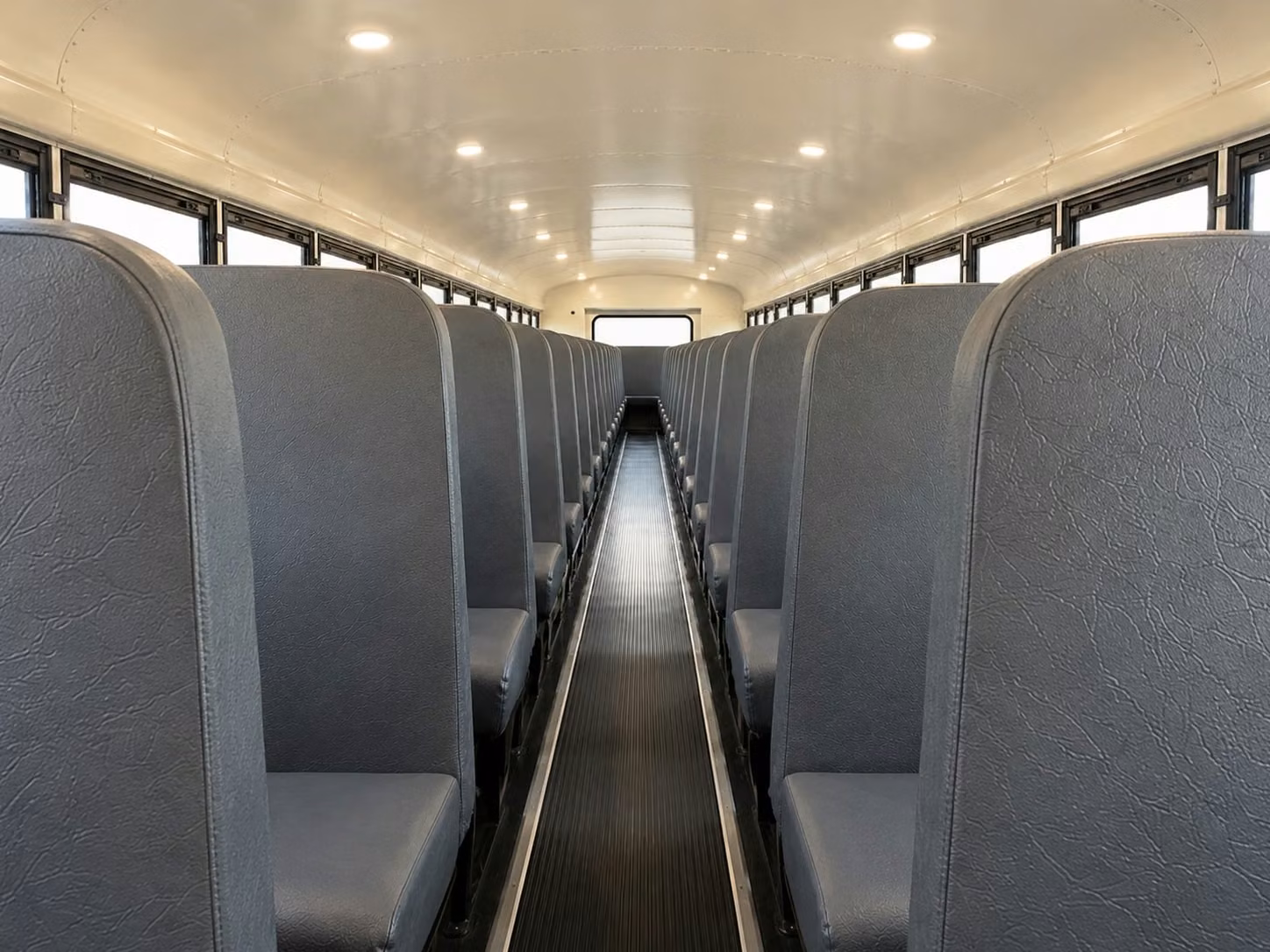 school bus interior